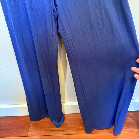 FANTASTIC FAWN blue wide leg jumpsuit sz Small‎ - Picture 4 of 6